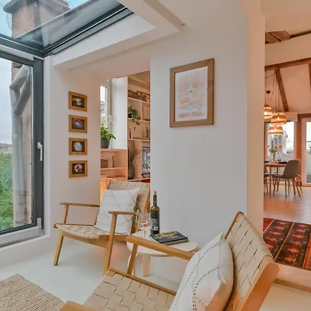 公寓 Dreamy Sunset Loft In Center *
