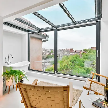 아파트 Dreamy Sunset Loft In Center *